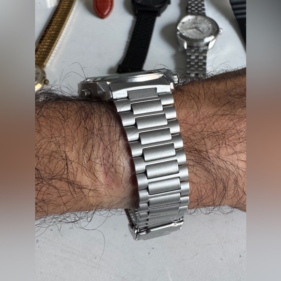 Citizen Chronograph Watch Men 39mm B3531-351347 Date Alarm - Picture 4 of 9